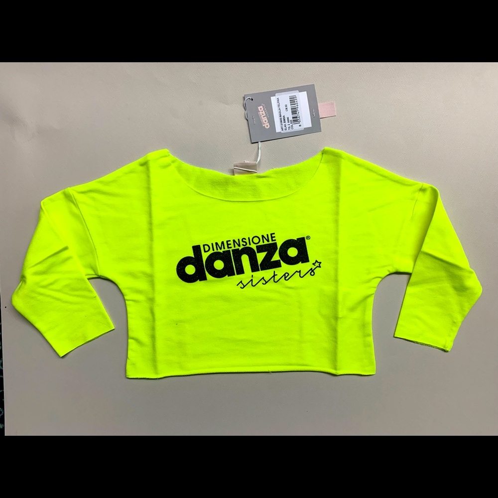 DIMENSIONE DANZA Neon Cropped Top